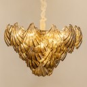 Ritz - Smoke Shell Chandelier